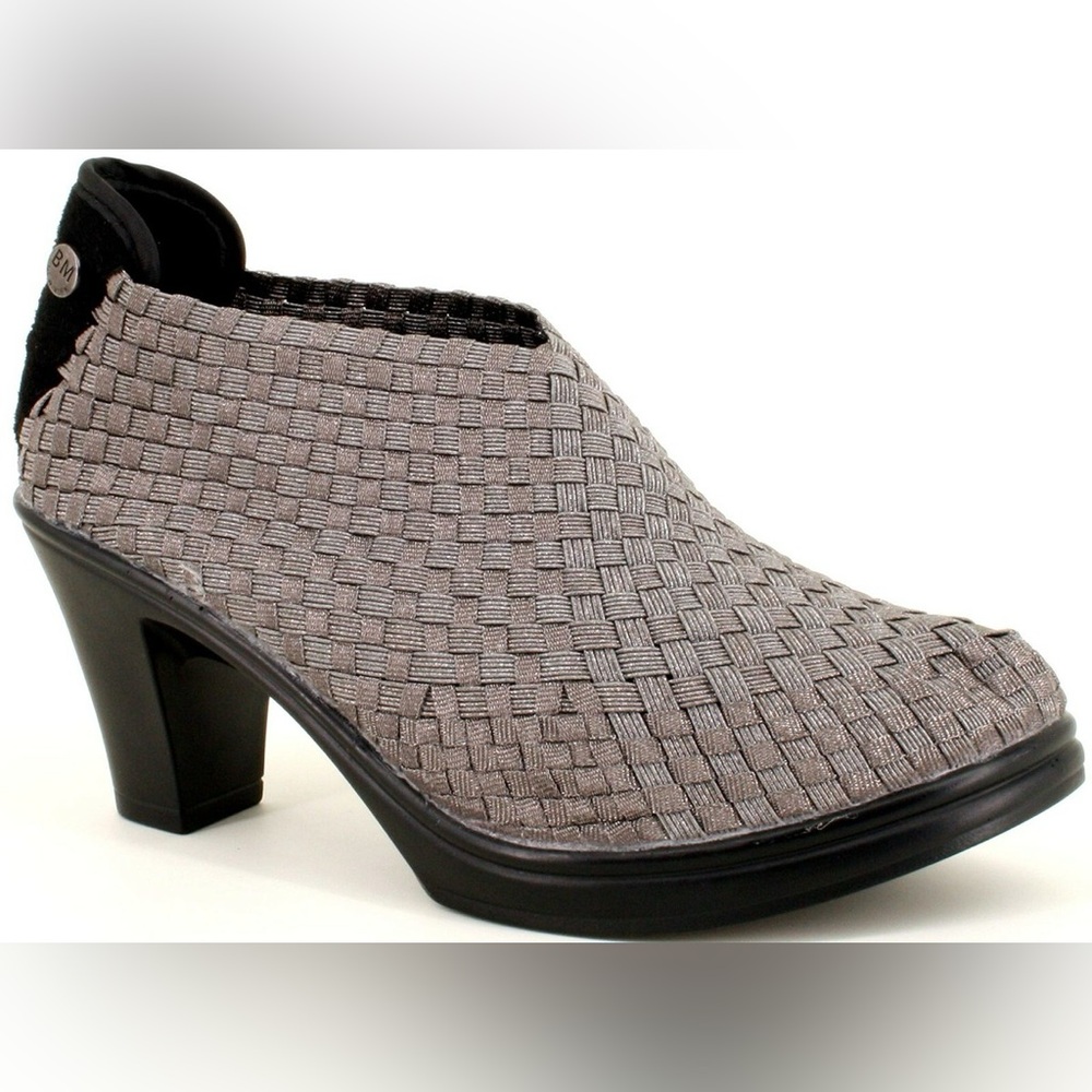 Bernie Mev Bronze Claire Woven Open Toes Heel 40 9